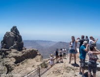 Blick vom Pico de las Nieves